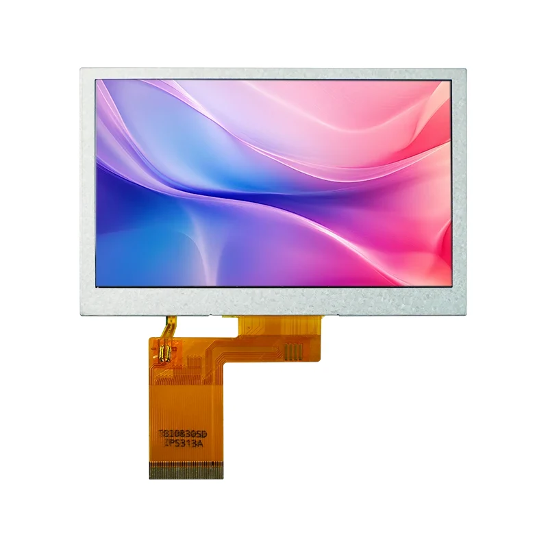 4.3 'Обычно белый квадратный TFT LCD -модуль дисплея